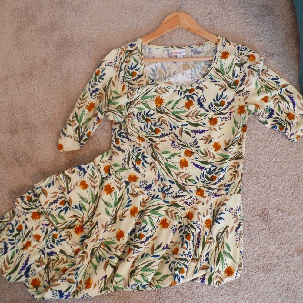 Lula Roe Floral Dress